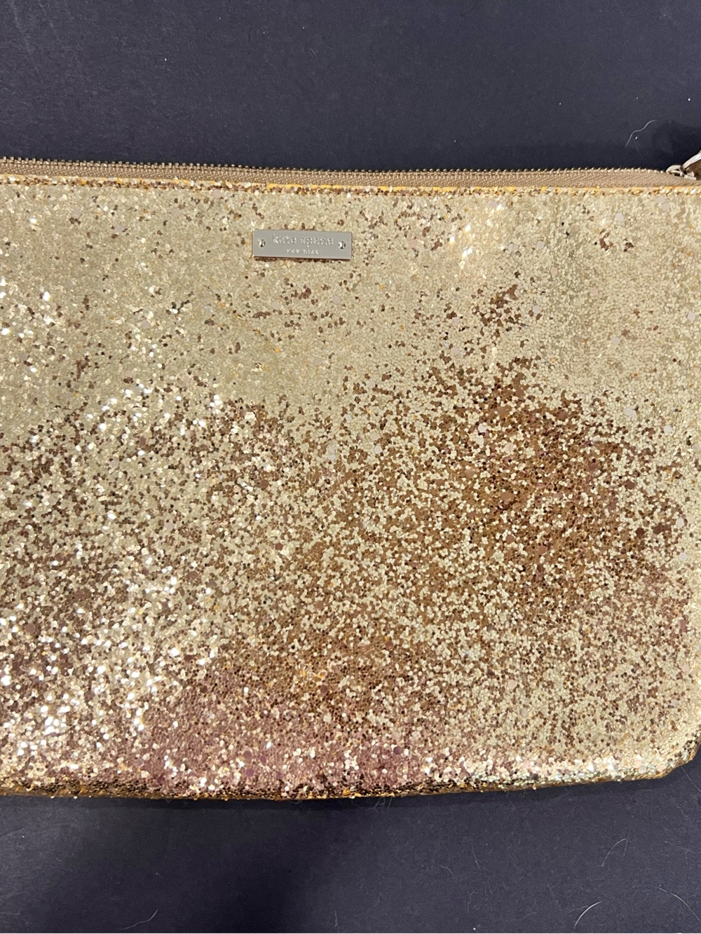 Kate Spade Glittery Gold bag